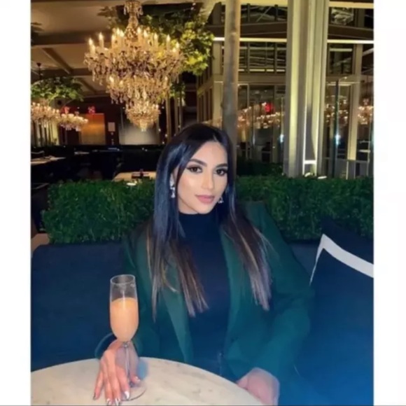 NWT ZARA Menswear Style Wool Coat Green XXL Blogger’s Favorite - Picture 4 of 11